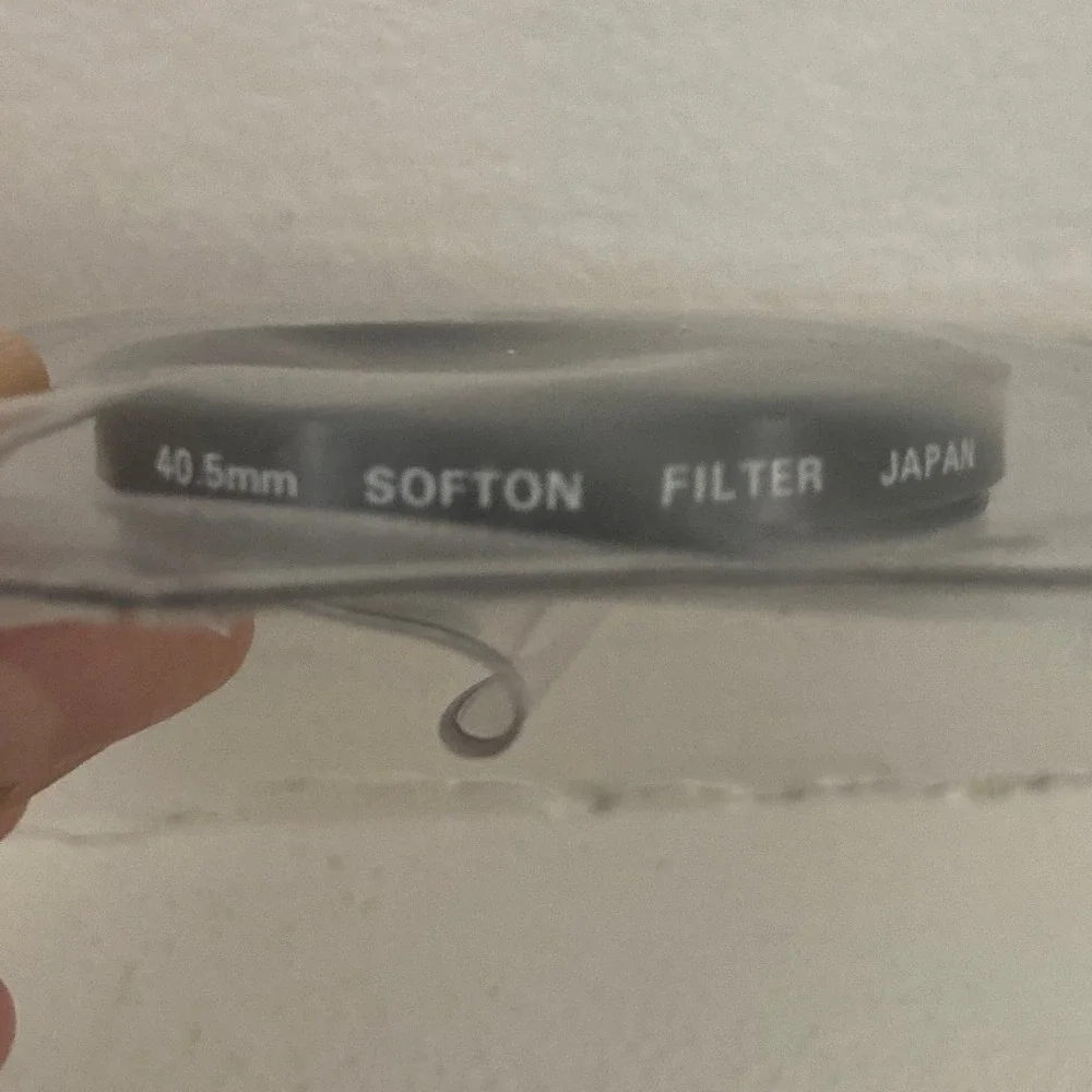 Vintage‎ Softon 40.5mm Diffusion Optical Filter Japan Soft Focus Lens Accessory